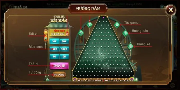Cách Chơi Game Nhanh Ziczac Tại Iwin Club Với Quy Tắc Thả Bi Đổi Thưởng
